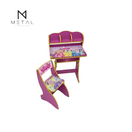 Kids Study Table for Home and School, Children's Study Desk for Reading, Homework and Creative Learning