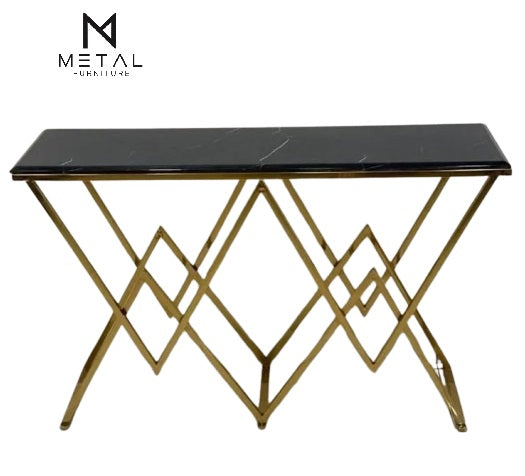 W Model Console Table | Metal Furniture