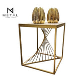 Center Curve Rode Based Coffee Table Sofa Side Table