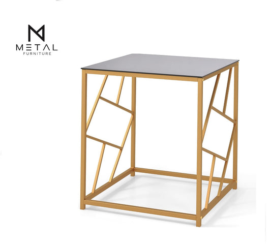 Versatile Square Base Coffee Table – Metal Furniture
