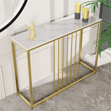 Narrow Rode Console Table Entryway Living Room Table